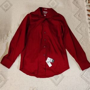 Van Heusen Fitted Lux Sateen Shirt